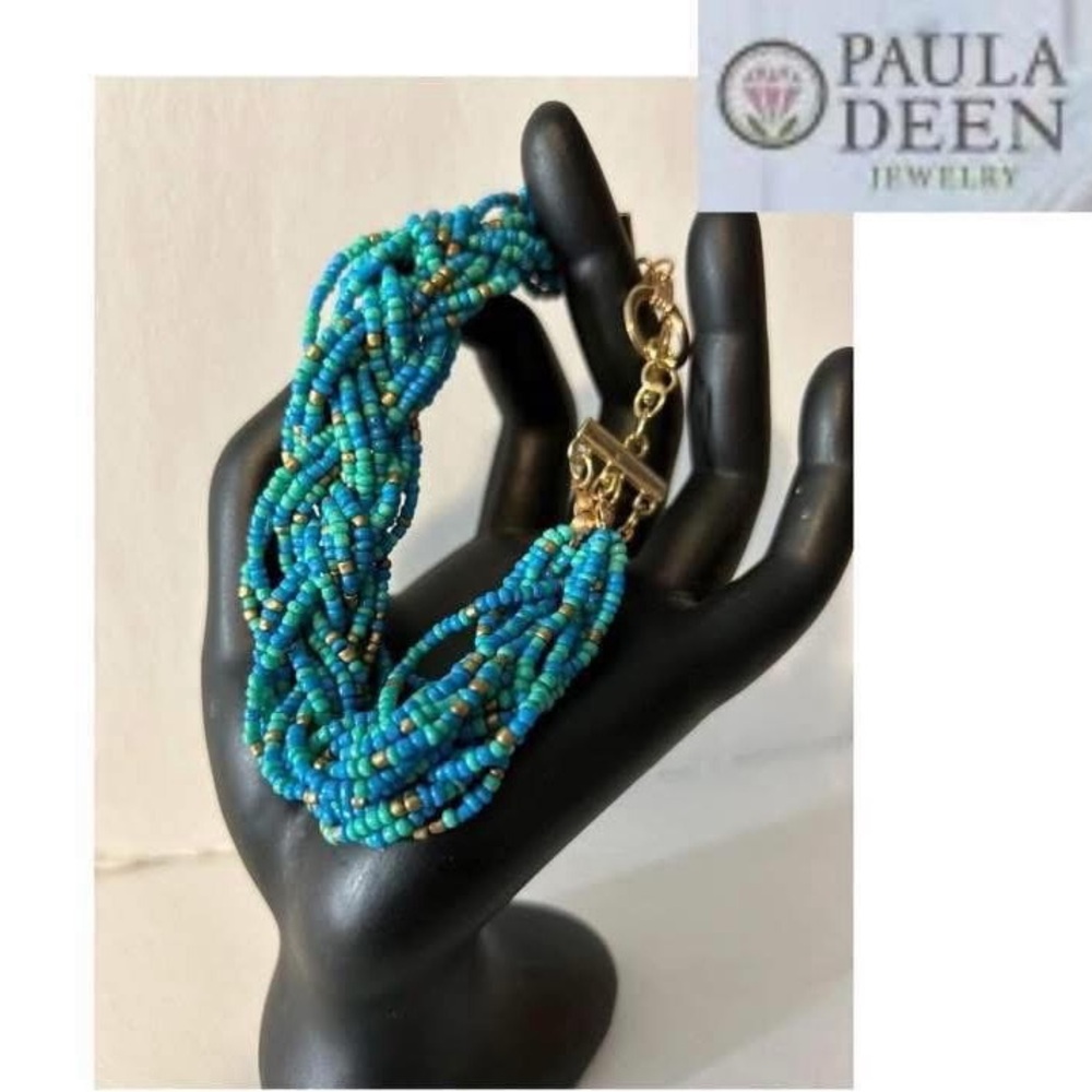 Turquoise Beaded Bracelet Paula Deen Jewelry MSRP $57.99